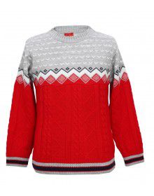 Boys designer sweater fs Red